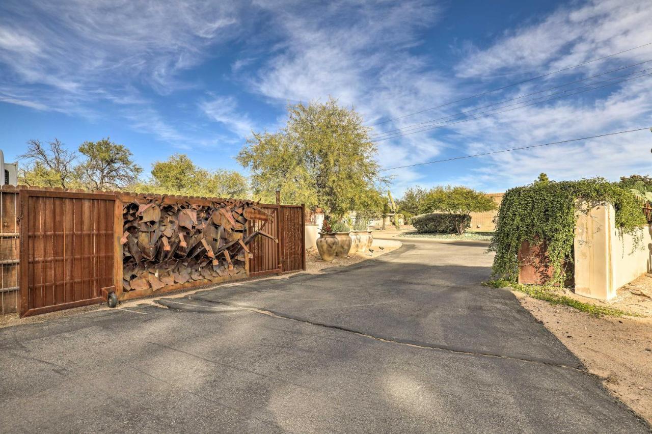 Villa Pet-Friendly Tucson Casita Shared Hot Tub And Porch Exterior foto
