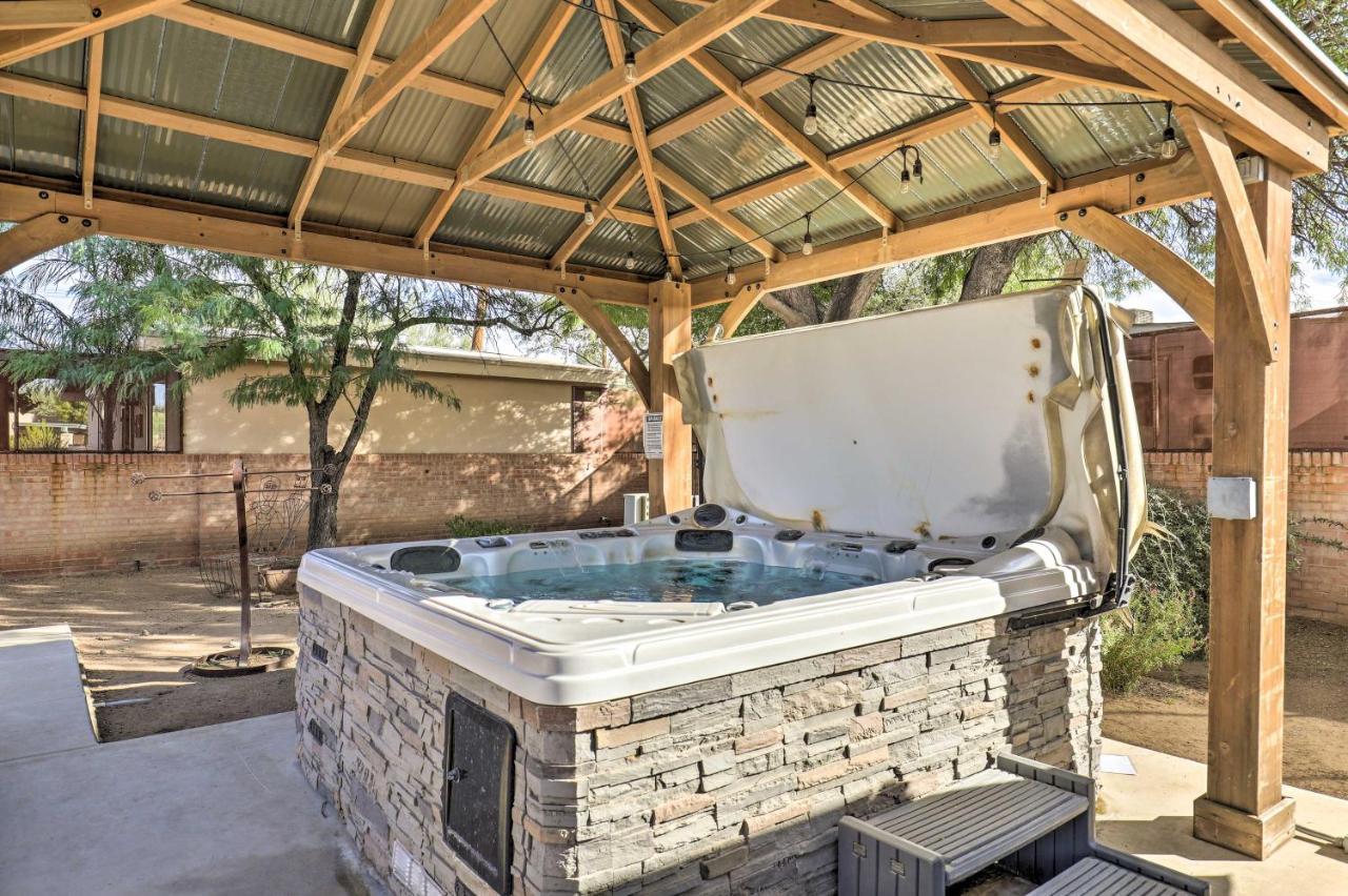 Villa Pet-Friendly Tucson Casita Shared Hot Tub And Porch Exterior foto